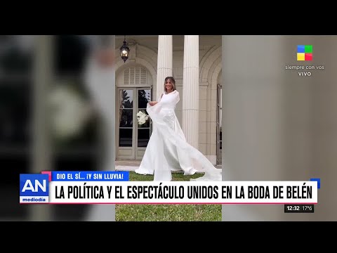 Fin de semana inolvidable: María Belén Ludueña dio el sí... ¡Y sin lluvia!