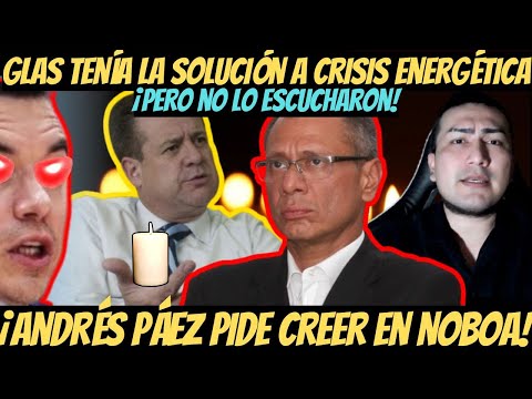 Jorge Glas le dio cátedra a Daniel Noboa ¡No lo Escucharon! | Páez pide confiar en Noboa