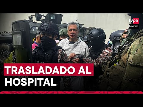 Ecuador: Jorge Glas fue trasladado al hospital tras supuesta sobredosis de medicamentos
