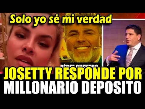 Josetty Hurtado rompe su silencio tras revelarse que recibió MILLONARIO Cheque Yo sé mi verdad