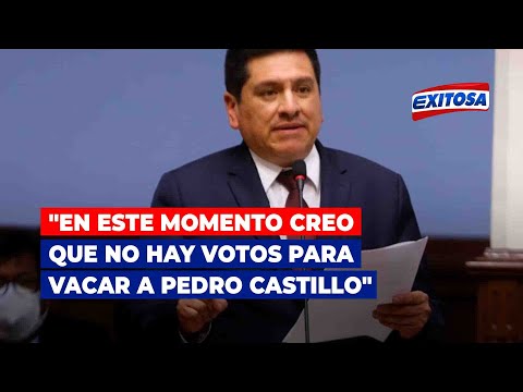 Congresista Luis Aragón: En este momento creo que no hay votos para vacar a Pedro Castillo