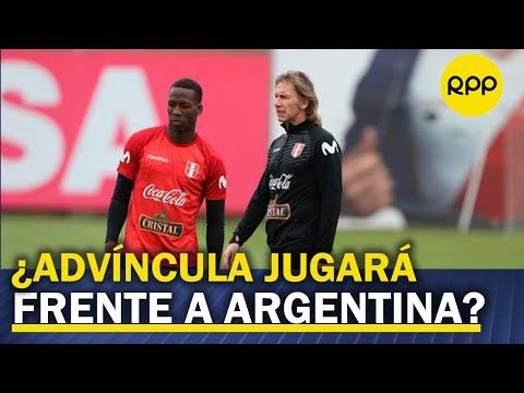 Ricardo Gareca se pronunció sobre la posible baja de Luis Advíncula ante Argentina