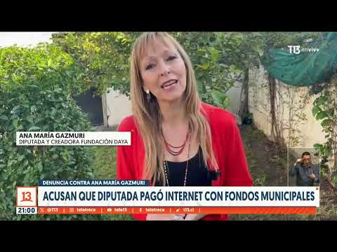 Denuncia contra diputada Gazmuri: Acusan que pagó internet de su casa con fondos municipales