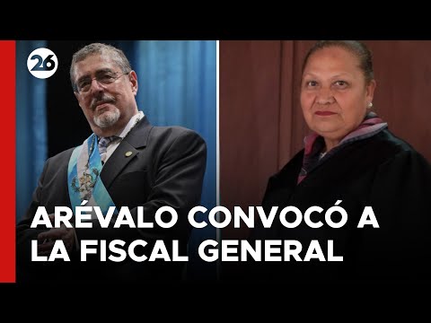 GUATEMALA  | El presidente Arévalo convocó a la fiscal general para rendir cuentas sobre su gestión