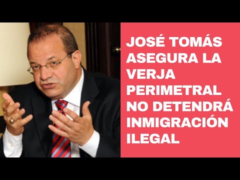 José Tomás Pérez asegura que los muros no detienen la inmigración ilegal