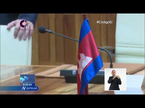 Cuba y Cambodia firmaron cuatro acuerdos bilaterales