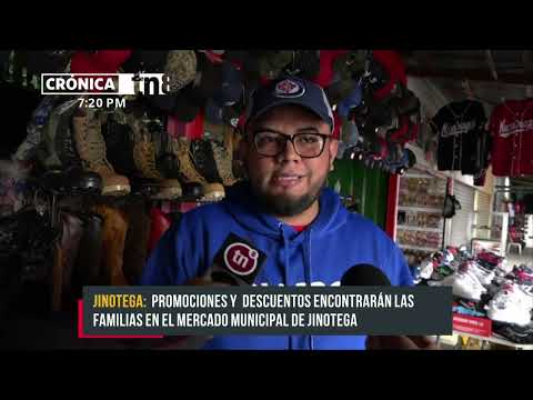 Dinamismo y comercio previo al Día del Padre en mercados de Jinotega - Nicaragua