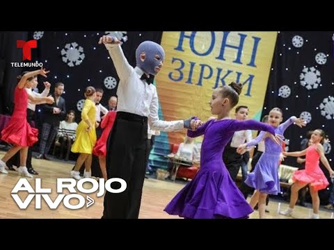 Niño ucraniano quemado en ataque ruso, cautiva con música y baile