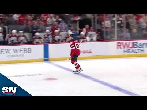 Devils Arseni Gritsyuk, Jack Hughes Strike Twice 39 Seconds Apart