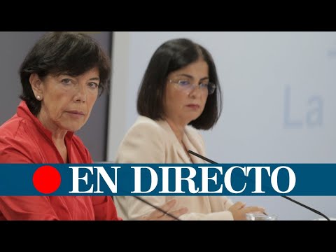 DIRECTO CORONAVIRUS | Carolina Darias e Isabel Celaá comparecen tras el Consejo interterritorial