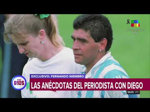 Las anécdotas de Fernando Niembro con Diego Maradona