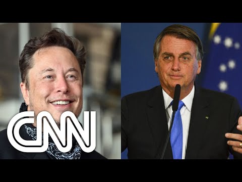 Bolsonaro debate Amazônia com Elon Musk em São Paulo | NOVO DIA
