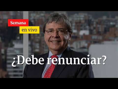 ¿Tienen razón quienes piden la renuncia del ministro de Defensa Carlos Holmes Trujillo