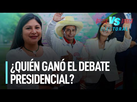 Keiko Fujimori vs. Pedro Castillo: ¿quién ganó el debate presidencial | Versus Electoral