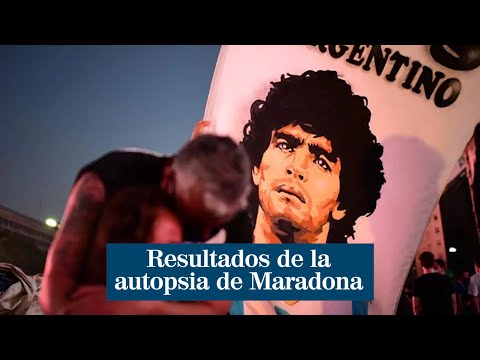 Los resultados de la autopsia de Maradona