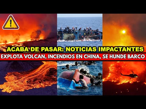 URGENTE: EL SOL DESAPARECE EN CHINA, EXPLOTA VOLCAN EN ISLANDIA, SE HUNDE GRAN BARCO CON INMIGRANTES