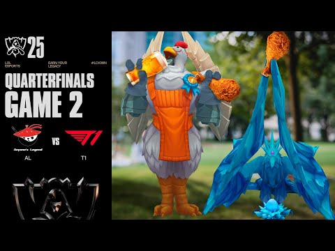 Amazing Chimek! | AL vs T1 게임 2 하이라이트 | 녹아웃 8강 Day4 | 2025 월드 챔피언십