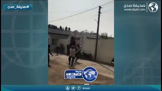 خيل يهاجم صاحبه ويحاول قتله