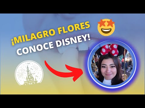 ¡Así la pasó Milagro Flores en Disney!