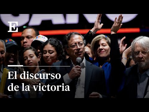EN DIRECTO: Gustavo PETRO, PRESIDENTE elegido de COLOMBIA da un mensaje a sus seguidores