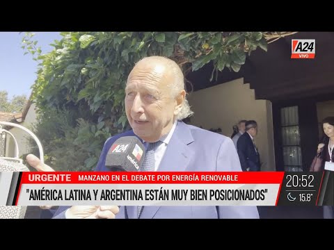 Debate sobre energías renovables: América Latina y Argentina están muy bien posicionadas - Manzano