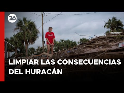 EEUU | Trabajo de limpieza en Carolina del Norte tras el paso del huracán Helene