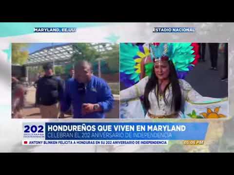¡Desde EEUU! Hondureños comparten con HCH la celebración de las Fiestas Patrias