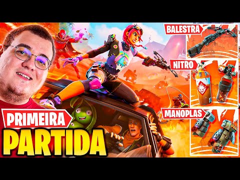 MINHA PRIMEIRA PLAY NA NOVA TEMPORADA DO FORTNITE CAPITULO 5 TEMPORADA 3