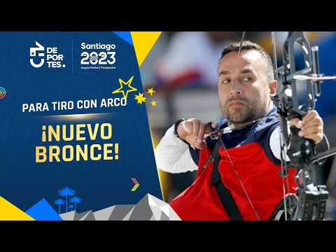 TRAS DURÍSIMA BATALLA: Víctor Saiz gana bronce en Para Tiro con Arco en Santiago 2023