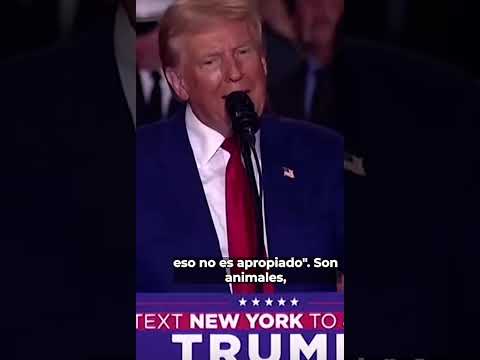 Donald Trump habla sobre CRIMEN y PANDILLAS en polémicas declaraciones