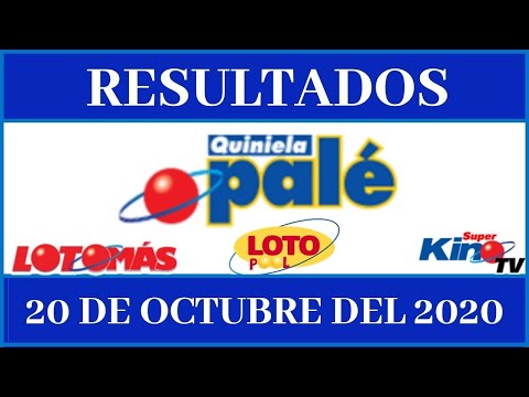 Lotería Leidsa (Quiniela Pale) resultados de hoy 20 de Octubre