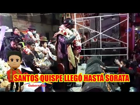SANTOS QUISPE ARR3METIÓ CONTR4 EVO MORALES...