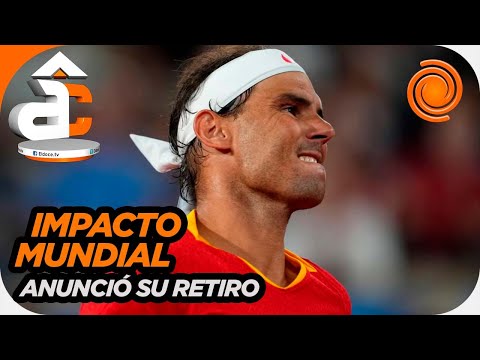 RAFAEL NADAL ANUNCIÓ SU RETIRO DEL TENIS PROFESIONAL: CREO QUE ES EL MOMENTO ADECUADO