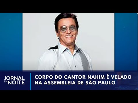 Velório do cantor Nahim segue pela madruga até 10h desta sexta (14)