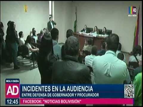 11042024   INCIDENTES EN LA AUDIENCIA ENTRE DEFENSA DEL GOBERNADOR Y PROCURADOR   BOLIVISION