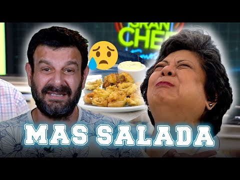 Luigi Monteghirfo casi manda al hospital a Patty Chong por exceso de sal | El Gran Chef Famosos ?