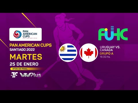 Pan American Cups - Uruguay vs Canada - Santiago 2022