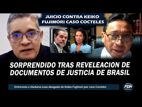 ABOGADO DE YOSHIYAMA Y KEIKO VS FISCAL PEREZ: DOCUMENTOS DE BRASIL INCLINAN LA BALANZA CASO COCTELES