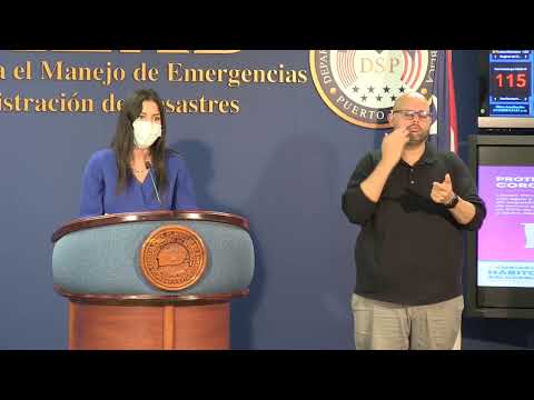 Actualización de la respuesta gubernamental ante la emergencia del COVID-19 en Puerto Rico.