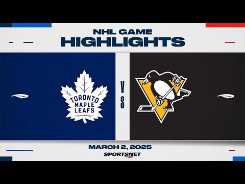 NHL Highlights | Maple Leafs vs. Penguins - March 2, 2025