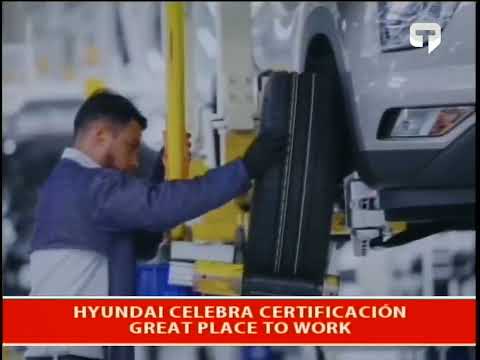 Hyundai celebra certificación Great Place to Work