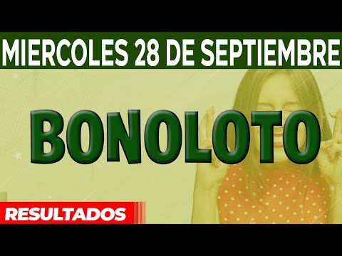 Resultado del sorteo Bonoloto del Miércoles 28 de Septiembre del 2022.