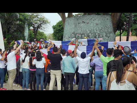 La Juventud reafirmo su compromiso y patriotismo por seguir luchando por una Nicaragua Libre