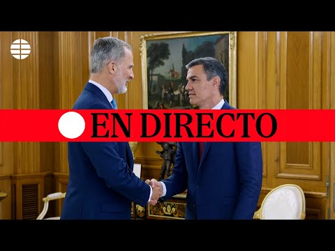 DIRECTO | Comparecencia de Pedro Sánchez tras la ronda de contactos con el Rey
