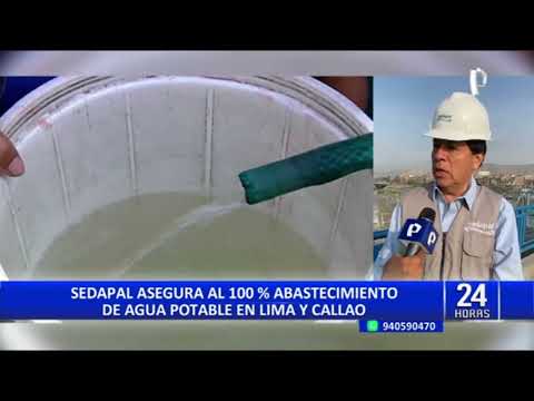 Sedapal descarta alza de tarifas del agua y cortes del servicio en Lima y Callao