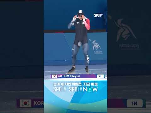[스피드 스케이팅] 베테랑 김태윤이 보여주는 질주! (02.08)