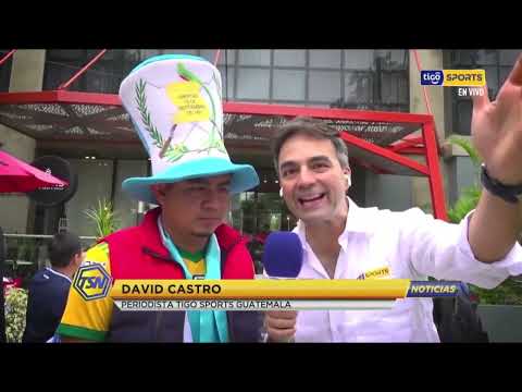 Tigo Sports presente en el Mundial Sub-20. Hinchas de Guatemala se alistaban para el encuentro