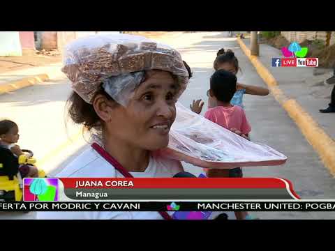 Gobierno Sandinista inaugura proyectos de mejoramiento vial en barrios de Managua