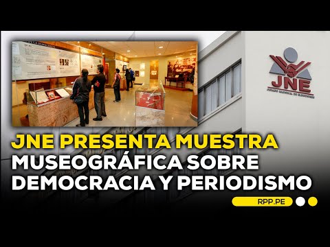 Presentan exposición museográfica “Democracia, independencia y periodismo” #ADNRPP | ENTREVISTA