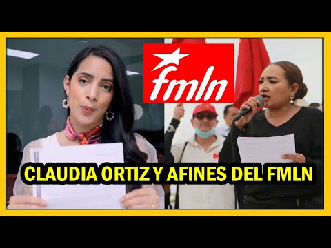 Claudia Ortiz y la concentración de afines del fmln | Encuesta UCA en seguridad